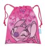 Disney Lilo és Stitch, A csillagkutya Pink Angel uzsonnás táska 26,5 cm