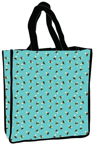 Méhek shopping bag 34 cm