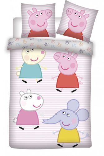 Peppa malac Little Friends gyerek ágyneműhuzat 100×135cm, 40×60 cm