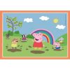 Peppa malac Picnic and School 4 az 1-ben puzzle Clementoni