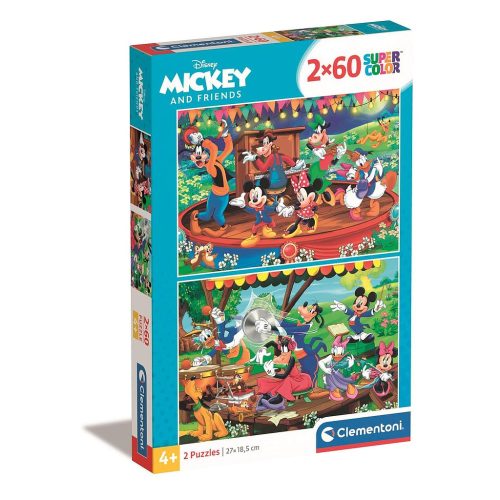 Disney Mickey Orchestra 2x60 db-os puzzle Clementoni