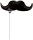 Bajusz Mustache mini fólia lufi 20 cm (WP)