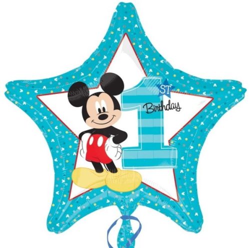 Disney Mickey Star fólia lufi 43 cm