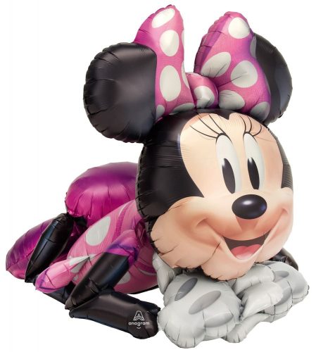 Disney Minnie AirWalker sétáló fólia lufi 88 cm