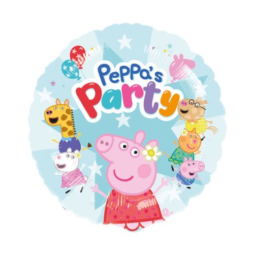 Peppa malac Celebration fólia lufi 43 cm