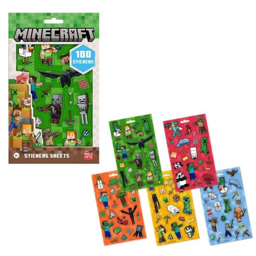 Minecraft Boom matrica szett 5 ív