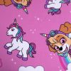 Mancs Őrjárat Unicorn Dreams gumis lepedő 90x200 cm