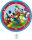 Disney Mickey Rock the House papírtányér 8 db-os 23 cm FSC