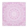 Mandala Purple White szalvéta 20 db-os, 33x33 cm FSC