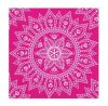 Mandala Fuchsia White szalvéta 20 db-os, 33x33 cm FSC