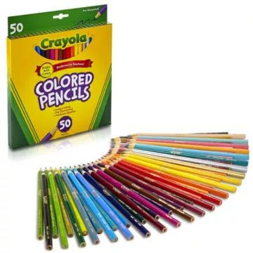 Crayola: 50 db színes ceruza