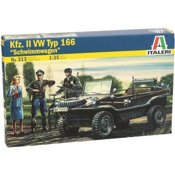 Italeri: Kfz. II VW Typ 166 harckocsi makett, 1:35