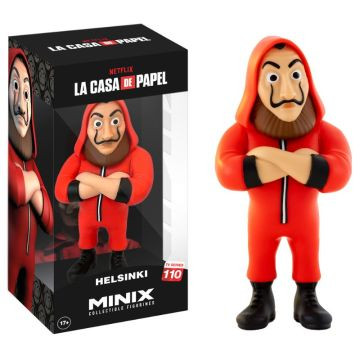 Minix: A nagy pénzrablás – Helsinki figura, 12 cm