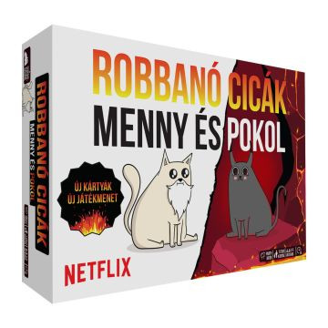 Robbanó cicák – Menny és pokol! kártyajáték