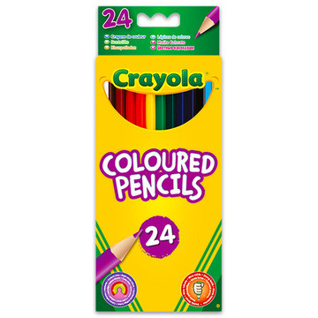 Crayola: 24 db extra puha színes ceruza