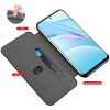 Xiaomi Redmi 9C / 9C NFC, Oldalra nyíló tok, stand, Wooze Protect And Dress Book, piros