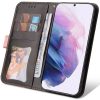 Samsung Galaxy A03s SM-A037F, Oldalra nyíló tok, stand, kártyatartóval, kézpánttal, Wooze Colour Wallet, rózsaszín