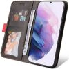 Samsung Galaxy A23 4G / A23 5G SM-A235F / A236U, Oldalra nyíló tok, stand, kártyatartóval, kézpánttal, Wooze Colour Wallet, piros