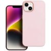 Apple iPhone 14 Pro Max, Szilikon tok, közepesen ütésálló, fémhatású kamera keret, Frame Case, rózsaszín