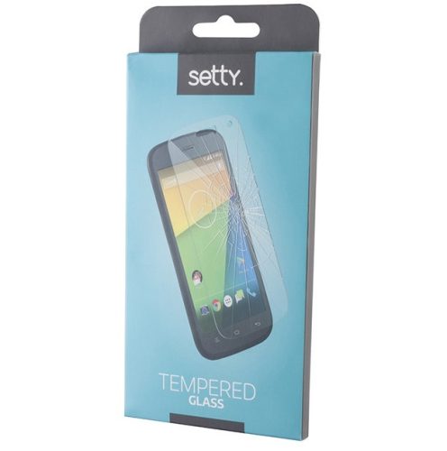 Sony Xperia Z3, Kijelzővédő fólia, ütésálló fólia, Tempered Glass (edzett üveg), Setty, Clear