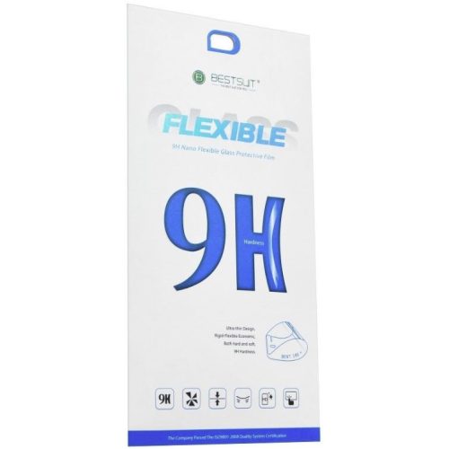 Huawei P30, Kijelzővédő fólia, ütésálló fólia, Tempered Glass (edzett üveg), Nano Flexi Glass, Clear