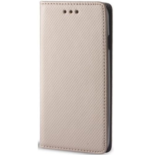 LG K52 / K62, Oldalra nyíló tok, stand, Smart Magnet, arany