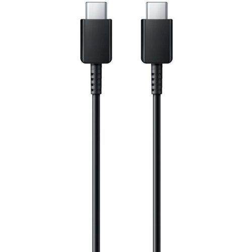 USB Type-C töltő- és adatkábel, USB Type-C, 100 cm, gyorstöltés, Samsung, fekete, gyári, 