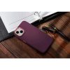 Motorola Moto G14, Szilikon tok, közepesen ütésálló, fémhatású kamera keret, Frame Case, lila