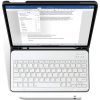 Apple iPad 10.2 (2019 / 2020 / 2021), Bluetooth billentyűzetes mappa tok, érintőceruza tartó, érintőceruza nélkül, TP SC Pen Holder + Keyboard, fekete